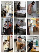 计算机与信息工程学院开展“新生宿舍深度清扫”活动